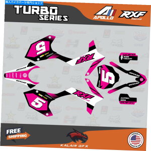 Graphics decal kit Apollo RXF Freeride 150 190 TurboV[ỸOtBbNLbg-Magenta Graphics Kit for Apollo RXF Freeride 150 190 Turbo Series - Magenta