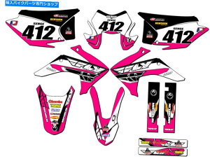 Graphics decal kit 2015-2020�i�w�b�h���C�g�t���jCRF 230 F 13�t���C�s���N�Z���Q�O���t�B�b�N�X�p�C�V�u... 2015-2020 (with Headlight) CRF 230 F 13 FLY Pink Senge Graphics Kit Compatibl...�y���s�A���i�z