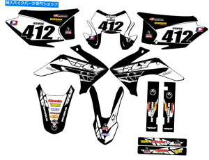 Graphics decal kit 2015-2020�i�w�b�h���C�g�t���jCRF 230 f 13�t���C�u���b�N�Z���Q�O���t�B�b�N�X�R���p�e�B�u... 2015-2020 (with Headlight) CRF 230 F 13 FLY Black Senge Graphics Kit Compatib...�y���s�A���i�z