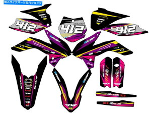 Graphics decal kit 2015-2017 SX 85 Surge Purple Senge Graphics KitKTMƌ݊ 2015-2017 SX 85 SURGE Purple Senge Graphics Kit Compatible with KTM