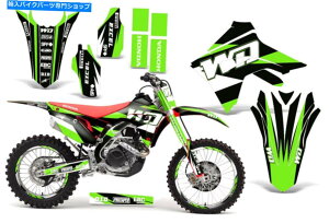 Graphics decal kit �t���O���t�B�b�N�X�L�b�g�z���_CRF250R 18-21 450R-RX 17-20�f�J�[���L�b�gWD�O���[�� Full Graphics Kit Honda CRF250R 18-21 450R-RX 17-20 Decal Kit WD Green�y���s�A���i�z