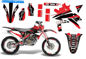 Graphics decal kit �z���_CRF450X�f�J�[���O���t�B�b�N�X�L�b�g�_�[�g�o�C�N���b�v�X�e�b�J�[05-15 WD�� Honda CRF450X Decal Graphics Kit Dirt Bike Wrap Sticker 05-15 WD Red