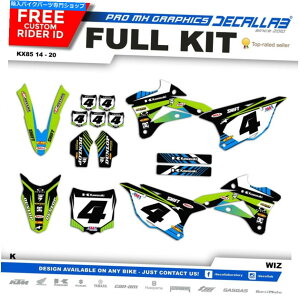 Graphics decal kit KX 85 2014 2020OtBbNfJ[XebJ[aufkleberfRLbgOtBbN KAWASAKI KX 85 2014 2020 Graphics Decals Stickers Aufkleber deco kit graphique