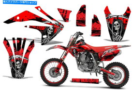 Graphics decal kit デカールグラフィックキットHonda CRF150 R 17-21 Reaperv2 Red Decal Graphic Kit Honda CRF150 R 17-21 ReaperV2 Red