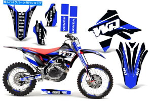 Graphics decal kit �t���O���t�B�b�N�X�L�b�g�z���_CRF250R 18-21 450R-RX 17-20�f�J�[���L�b�gWD�u���[ Full Graphics Kit Honda CRF250R 18-21 450R-RX 17-20 Decal Kit WD Blue