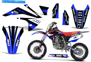 Graphics decal kit �f�J�[���O���t�B�b�N�L�b�g�z���_CRF150 R 17-21 WD�u���[ Decal Graphic Kit Honda CRF150 R 17-21 WD Blue