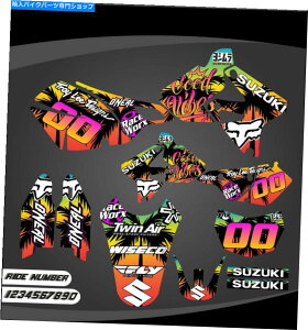 Graphics decal kit �X�Y�Ldrz400SM�p�̃O���t�B�b�N�L�b�g�i���ׂĂ̔N�jDRZ 400 SM Graphics Kit For Suzuki DRZ400SM (All Years) DRZ 400 SM�y���s�A���i�z