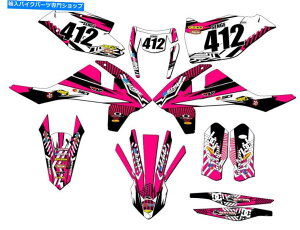 Graphics decal kit 2017-2019 Exc-F Mayhem Pink Senge Graphics KitKTMƌ݊ 2017-2019 EXC-F MAYHEM Pink Senge Graphics Kit Compatible with KTM