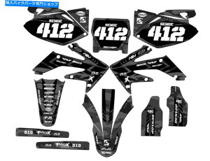 Graphics decal kit 2006-2007 CRF 250 R Apache Grey Senge Graphics KitHondaƌ݊ 2006-2007 CRF 250 R APACHE Grey Senge Graphics Kit Compatible with Honda