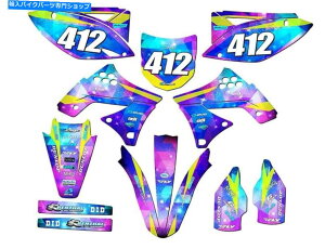 Graphics decal kit 2009-2012 KX 250 fXy[XJfbgMNV[ZQOtBbNXLbgƐkawa ... 2009-2012 KX 250 F SPACE KADET Galaxy Senge Graphics Kit Compatible with Kawa...
