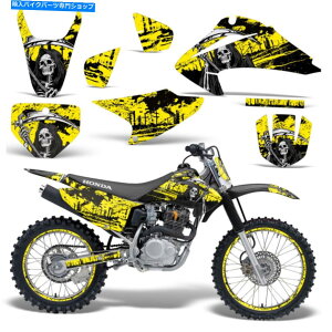 Graphics decal kit Honda CRF230F CRF150FfJ[OtBbNLbg_[goCNXebJ[bv2004-2007 REAP Y Honda CRF230F CRF150F Decal Graphic Kit Dirt Bike Sticker Wrap 2004-2007 REAP Y