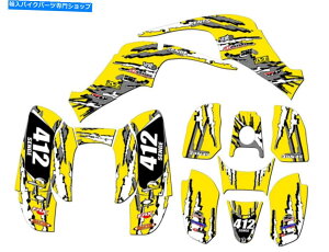 Graphics decal kit ׂĂ̔N50/90Vb_[CG[ZQOtBbNXLbgdrrƌ݊ All Years 50/90 SHREDDER Yellow Senge Graphics Kit Compatible with DRR