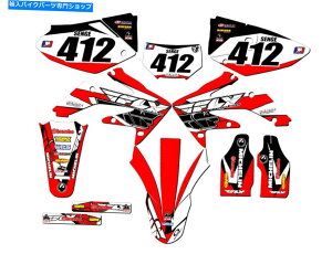 Graphics decal kit 2004-2018 CRF 250 x 13�t���C���b�h�Z���Q�O���t�B�b�N�X�L�b�g�ƃz���_�ƌ݊��� 2004-2018 CRF 250 X 13 FLY Red Senge Graphics Kit Compatible with Honda�y���s�A���i�z