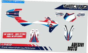 Graphics decal kit �X�e�b�J�[�L�b�g�O���t�B�b�N���C�i�[Fantic Enduro 50 125�z�[���p�t�H�[�}���X2017 2019�f�J�[�� Stickers Kit Graphic Liner FANTIC Enduro 50 125 Home Performance 2017 2019 Decal