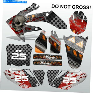 Graphics decal kit Honda CRF 250 2008-2009gNXfJ[MXOtBbNLbgzȂ Honda CRF 250 2008-2009 DO NOT CROSS motocross decals MX graphics kit