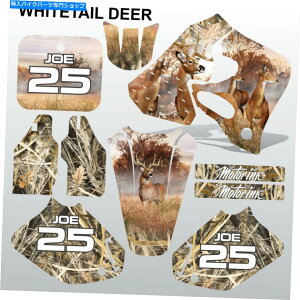 Graphics decal kit z_CR125 CR250 1993-1994zCgeCfBAgNXfJ[ZbgMXOtBbNXLbg Honda CR125 CR250 1993-1994 WHITETAIL DEER motocross decals set MX graphics kit
