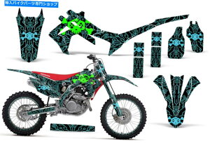 Graphics decal kit z_CRF250 14-16 450R 13-16fJ[OtBbNLbg_[goCNbvT[Lbgu[u[ Honda CRF250 14-16 450R 13-16 Decal Graphic Kit Dirt Bike Wrap CircuitBRKR Blue