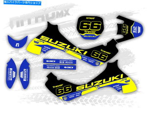 Graphics decal kit Suzuki Jr 80NitromxOtBbNLbggNXfJ[XebJ[fUCMX NitroMX Graphic Kit for SUZUKI JR 80 All Years Motocross Decal Sticker Design MX