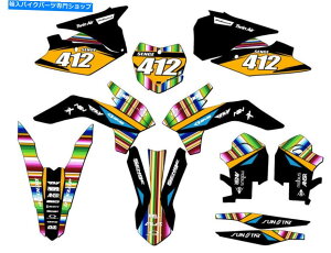Graphics decal kit 2013-2014 SXF Serape Black Senge Graphics Kit KTMƌ݊ 2013-2014 SXF SERAPE Black Senge Graphics Kit Compatible with KTM