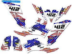 Graphics decal kit ׂĂ̔NRaptor 250 Merica USA Senge Graphics Kit Yamahaƌ݊ All Years RAPTOR 250 MERICA Usa Senge Graphics Kit Compatible with Yamaha