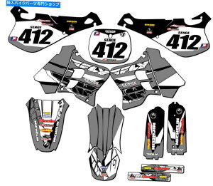 Graphics decal kit 1993-1995 YZ 125 13tCO[ZQOtBbNXLbg}nƌ݊ 1993-1995 YZ 125 13 FLY Grey Senge Graphics Kit Compatible with Yamaha