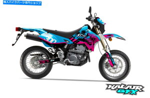 Graphics decal kit XYLDRZ400 SM S EiׂĂ̔NjT[tXAbvV[ỸOtBbNLbg-Magenta Graphics kit for Suzuki DRZ400 SM S E (All years) Surfs Up Series - Magenta