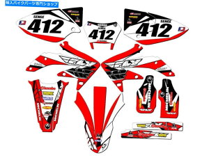 Graphics decal kit 2008-2018 CRF 450 x 13�t���C���b�h�Z���Q�O���t�B�b�N�X�L�b�g�ƃz���_�ƌ݊��� 2008-2018 CRF 450 X 13 FLY Red Senge Graphics Kit Compatible with Honda�y���s�A���i�z
