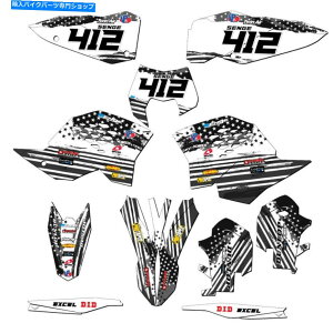 Graphics decal kit 2008-2011 XCF-W Merica Matte Black Senge Graphics Kit KTMƌ݊ 2008-2011 XCF-W MERICA Matte Black Senge Graphics Kit Compatible with KTM