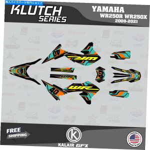 Graphics decal kit ���}�nWR250X WR250R�̃O���t�B�b�N�L�b�g�i2008-2021�jKlutch-Teal Graphics Kit for YAMAHA WR250X WR250R (2008-2021) KLUTCH-teal