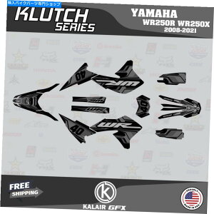 Graphics decal kit ���}�nWR250X WR250R�̃O���t�B�b�N�L�b�g�i2008-2021�jKlutch-Smoke Graphics Kit for YAMAHA WR250X WR250R (2008-2021) KLUTCH-smoke