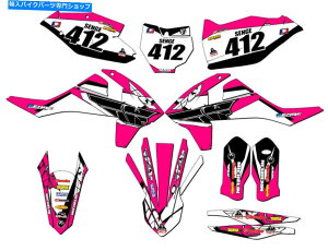Graphics decal kit 2017-2018 125/150/250 SX 13�t���C�s���N�Z���Q�O���t�B�b�N�X�L�b�gKTM�ƌ݊��� 2017-2018 125/150/250 SX 13 FLY Pink Senge Graphics Kit Compatible with KTM�y���s�A���i�z