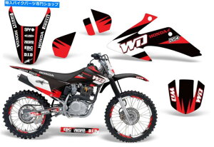 Graphics decal kit Honda CRF230F CRF150F�f�J�[���O���t�B�b�N�L�b�g�_�[�g�o�C�N�X�e�b�J�[���b�v08-14 WD RED Honda CRF230F CRF150F Decal Graphic Kit Dirt Bike Sticker Wrap 08-14 WD Red
