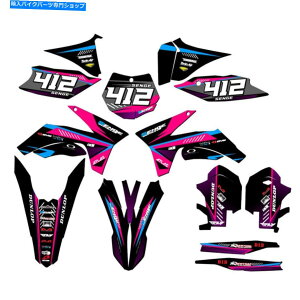 Graphics decal kit 2011-2012 SXF Surge Pink Senge Graphics Kit KTM�ƌ݊��� 2011-2012 SXF SURGE Pink Senge Graphics Kit Compatible with KTM�y���s�A���i�z