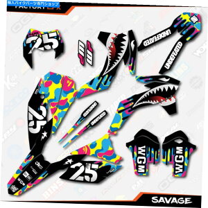 Graphics decal kit CMYK Savage Camo Graphics KitKTM 13-16 Exc Exc/F XCW 125 250 300 450ɓK܂ CMYK Savage Camo Graphics Kit fits KTM 13-16 EXC EXC/F XCW 125 250 300 450