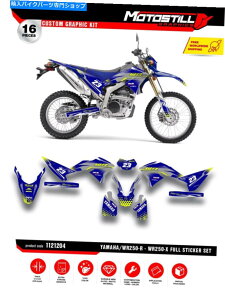 Graphics decal kit }nWR250R-X 2011-2020OtBbNXebJ[ZbgfJ[Lbg YAMAHA WR250R-X 2011-2020 GRAPHIC STICKER SET DECAL KIT