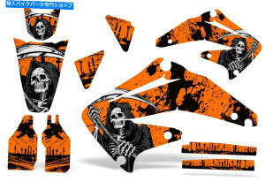 Graphics decal kit Honda CRF450R�f�J�[���O���t�B�b�N�X�L�b�g�_�[�g�o�C�N���b�v�X�e�b�J�[CRF450 2002-2004 REAP O Honda CRF450R Decal Graphics Kit Dirt Bike Wrap Sticker CRF450 2002-2004 REAP O�y���s�A���i�z