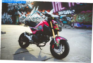 Graphics decal kit z_EOOG̃OtBbNLbgi2017-2020jMSX 125 RX-7 RED Graphics Kit for Honda Grom OG (2017-2020) MSX 125 RX-7 Red