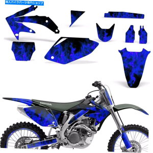 Graphics decal kit fJ[OtBbNLbgz_CRF 450 R_[goCNXebJ[wi05-08ACXu[ Decal Graphic Kit Honda CRF 450 R Dirt Bike Sticker Backgrounds 05-08 ICE BLUE