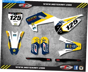 Graphics decal kit Husqvarna TC 125 2016tJX^OtBbNLbgjuX^CfJ[ Husqvarna TC 125 2016 Full Custom Graphic kit NIMBLE style decals