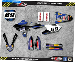 Graphics decal kit }nYZF 250 2014- 2016 Cycra Full Custom Graphics Kit Blue Steel Decals Yamaha YZF 250 2014 - 2016 CYCRA full custom graphics kit BLUE STEEL decals