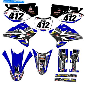 Graphics decal kit 2005-2022 TTR 230 Podium Blue Senge Graphics Kit Yamahaƌ݊ 2005-2022 TTR 230 PODIUM Blue Senge Graphics Kit Compatible with Yamaha
