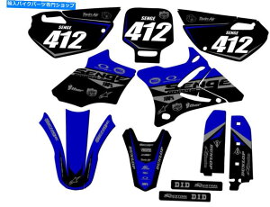 Graphics decal kit 2002-2014 YZ 85oCiu[ZQOtBbNXLbg}nƌ݊ 2002-2014 YZ 85 BINARY Blue Senge Graphics Kit Compatible with Yamaha