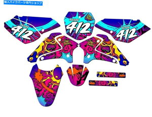Graphics decal kit 2001-2007 DRZ 125 ZANY PINK SENGEOtBbNXLbgXYLƌ݊ 2001-2007 DRZ 125 ZANY Pink Senge Graphics Kit Compatible with Suzuki