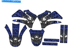 Graphics decal kit 2000-2007 TTR 125 Flaming Gearhead Blue Senge Graphics Kit��YA ... 2000-2007 TTR 125 FLAMING GEARHEAD Blue Senge Graphics Kit Compatible with Ya...�y���s�A���i�z