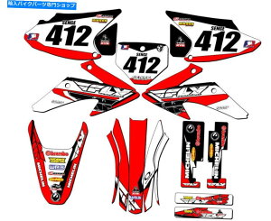 Graphics decal kit 2008-2014 CRF 150 F 13tCbhZQOtBbNXLbgƃz_ƌ݊ 2008-2014 CRF 150 F 13 FLY Red Senge Graphics Kit Compatible with Honda