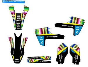 Graphics decal kit 2018-2023 TC 85 Serape Black Senge Graphics Kit��Husqvarna�ƌ݊��� 2018-2023 TC 85 SERAPE Black Senge Graphics Kit Compatible with Husqvarna