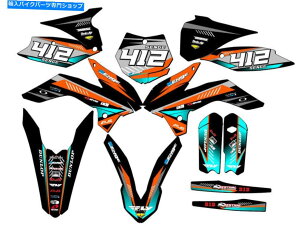 Graphics decal kit 2015-2017 SX 105 Surge Orange Senge Graphics KitKTMƌ݊ 2015-2017 SX 105 SURGE Orange Senge Graphics Kit Compatible with KTM