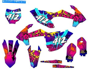 Graphics decal kit 2018-2023 SX 85 Zany Pink Senge Graphics KitKTMƌ݊ 2018-2023 SX 85 ZANY Pink Senge Graphics Kit Compatible with KTM