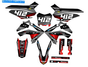 Graphics decal kit 2013-2018 CRF 125 Surge Black Senge Graphics KitHondaƌ݊ 2013-2018 CRF 125 SURGE Black Senge Graphics Kit Compatible with Honda