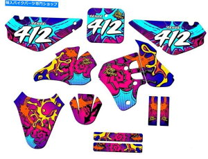 Graphics decal kit 2000 rm 80�T�j�[�s���N�Z���Q�O���t�B�b�N�X�L�b�g�X�Y�L�ƌ݊��� 2000 RM 80 ZANY Pink Senge Graphics Kit Compatible with Suzuki�y���s�A���i�z